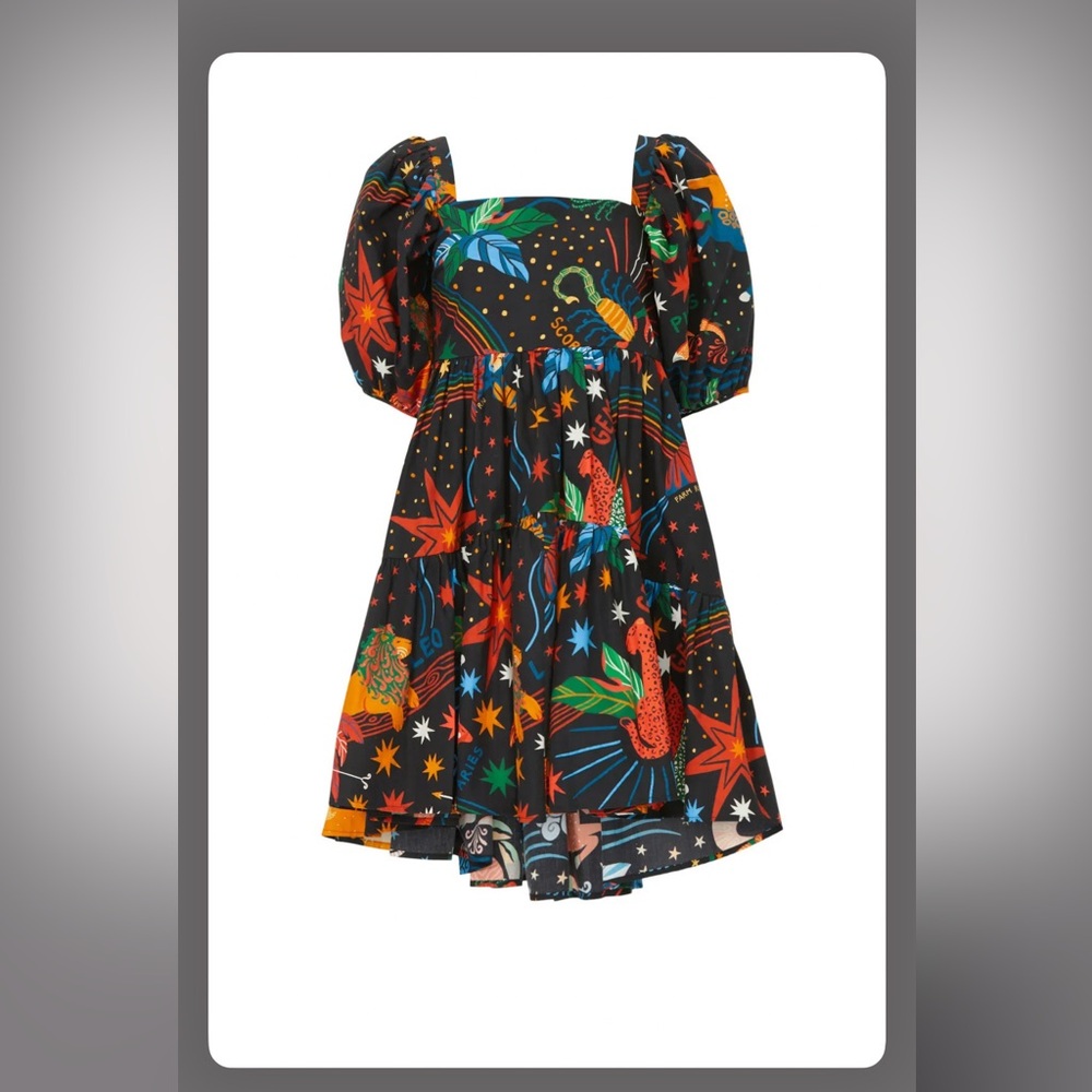 Farm Rio Zodiac Mini Dress